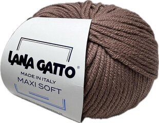 Lõng Lana Gatto Maxi Soft 14624, 50g/90m, vanaroosa hind ja info | Kudumistarvikud | kaup24.ee