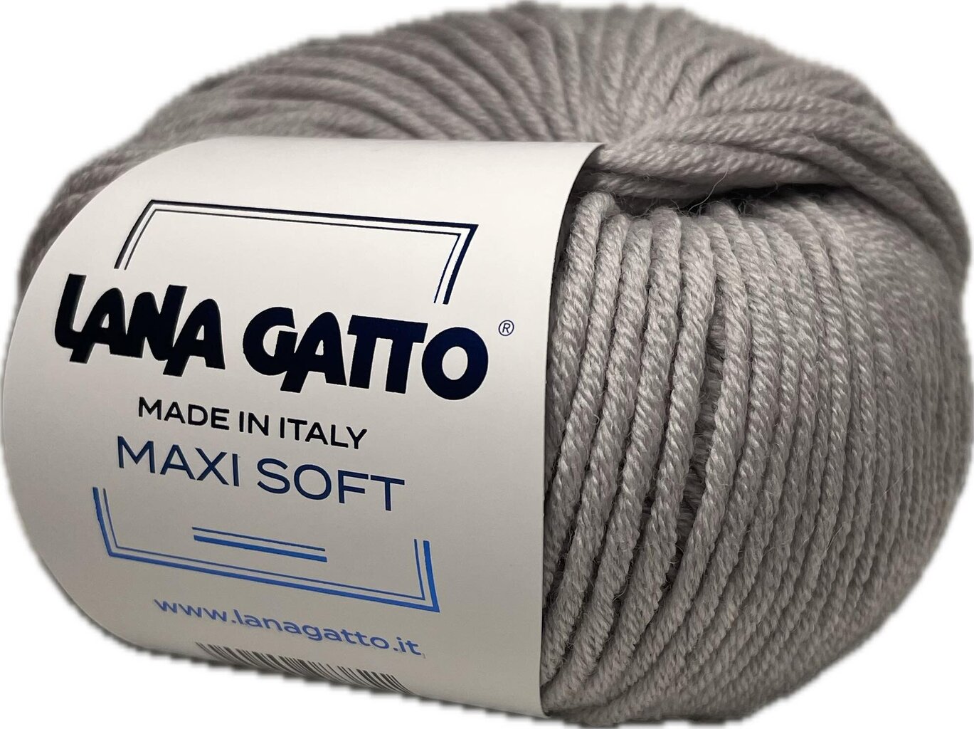 Lõng Lana Gatto Maxi Soft 20741, 50g/90m, hall hind ja info | Kudumistarvikud | kaup24.ee