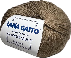 Lõng Lana Gatto Super Soft 14562, 50g/125m, beež hind ja info | Kudumistarvikud | kaup24.ee