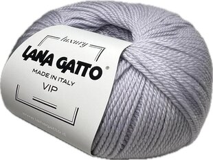 Lõng Lana Gatto Vip 12504, 50g/200m, helelilla hind ja info | Kudumistarvikud | kaup24.ee