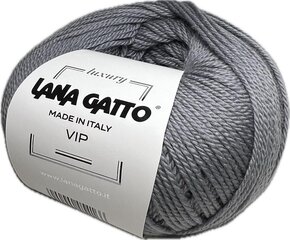 Lõng Lana Gatto Vip 05513, 50g/200m, hall hind ja info | Kudumistarvikud | kaup24.ee