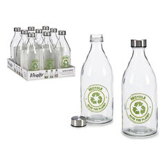 Стеклянная бутылка Vivalto, 1 л цена и информация | Стаканы, фужеры, кувшины | kaup24.ee
