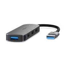 Hub USB Nedis 1x USB-A 3.2, 3x USB-A 2.0, hall hind ja info | USB jagajad, adapterid | kaup24.ee