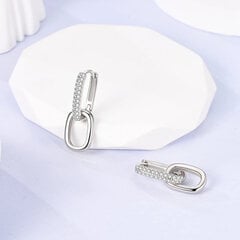Серебряные серьги-кольца цена и информация | Серьги | kaup24.ee