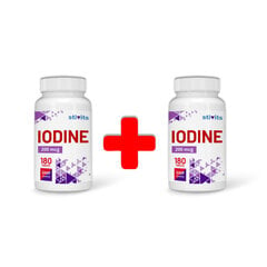 Toidulisand Stivits 1+1 Jood 200 mcg vegan, 360 tabletti hind ja info | Vitamiinid, toidulisandid, immuunsuse preparaadid | kaup24.ee