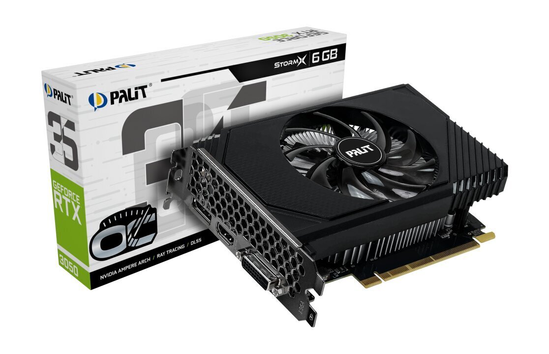 Palit GeForce RTX 3050 StormX OC (NE63050S18JE-1070F) hind ja info | Videokaardid (GPU) | kaup24.ee