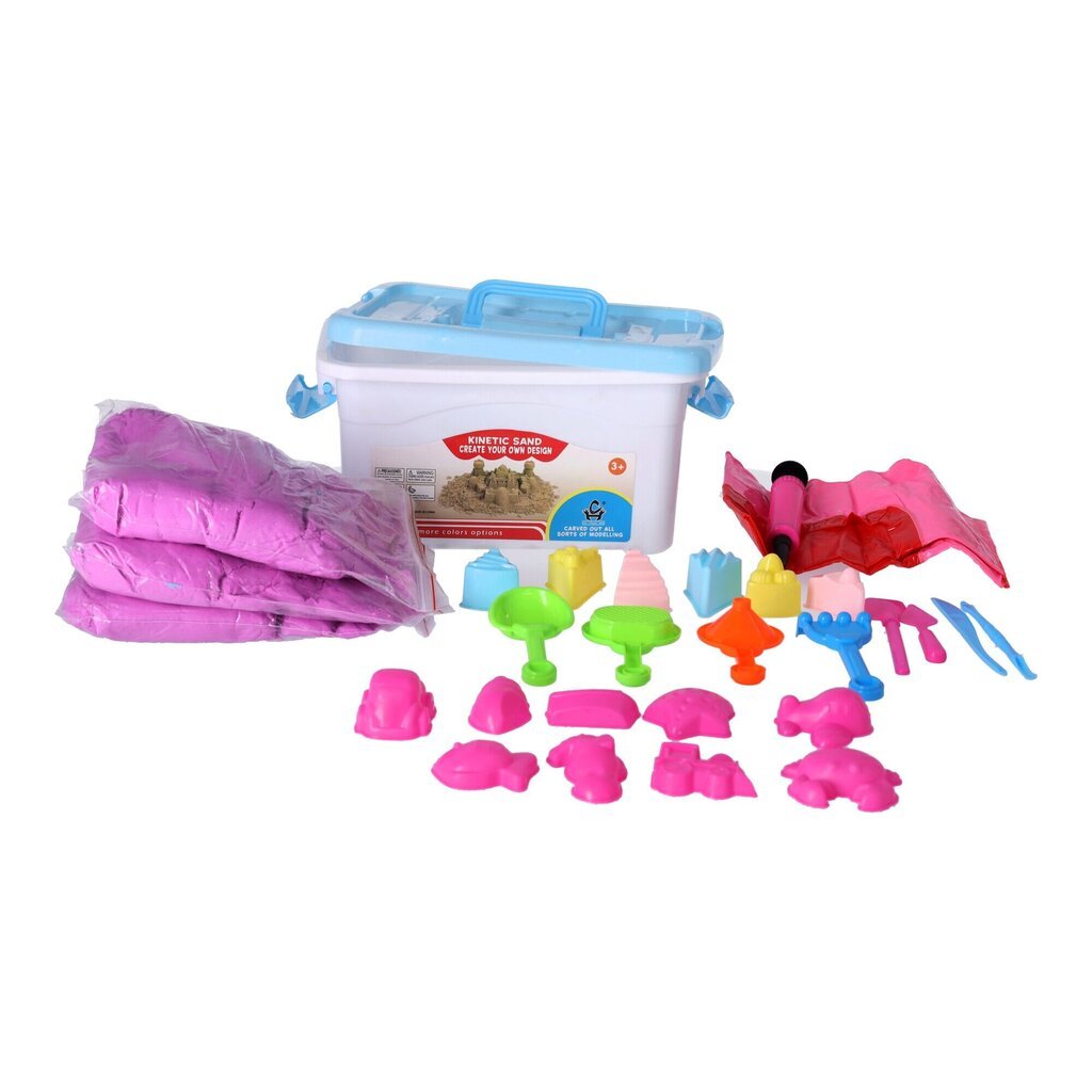 Kineetilise liiva komplekt lastele, 3 kg, tüüp II цена и информация | Arendavad mänguasjad | kaup24.ee