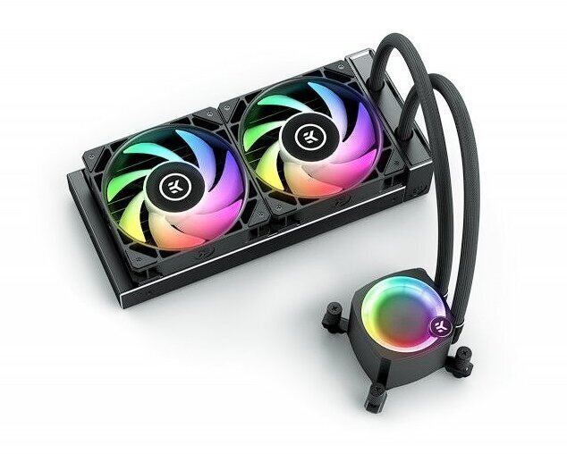 EK Water Blocks EK-Nucleus AIO CR240 Lux D-RGB 8237089 hind ja info | Protsessori jahutid | kaup24.ee