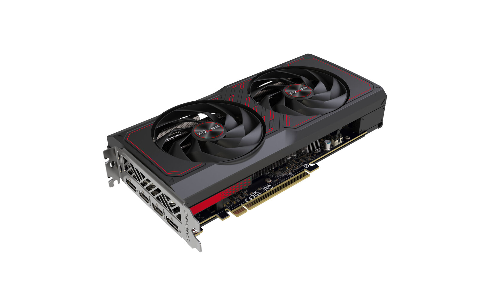 Sapphire Pulse AMD Radeon RX 7600 XT (11339-04-20G) hind ja info | Videokaardid (GPU) | kaup24.ee