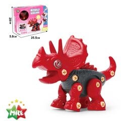 DIY klotside komplekt, rõõmus triceratops hind ja info | Poiste mänguasjad | kaup24.ee