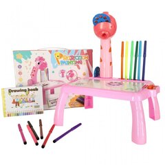 Joonistuslaud, kaelkirjak, roosa цена и информация | Развивающие игрушки | kaup24.ee