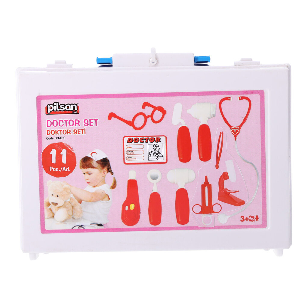 Väikese arsti komplekt Pilsan hind ja info | Tüdrukute mänguasjad | kaup24.ee
