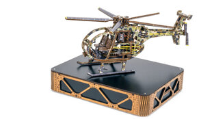 Puitkonstruktor Wooden City Helikopter, 178 tk цена и информация | Конструкторы и кубики | kaup24.ee