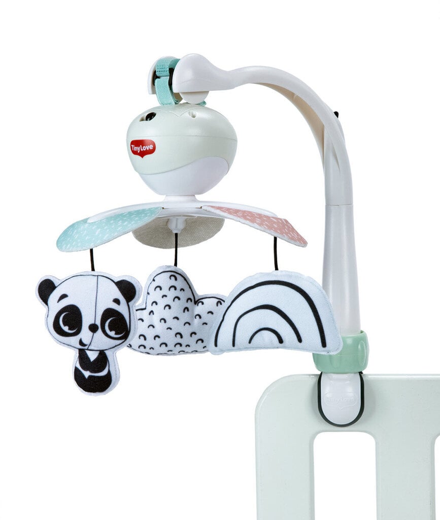 Muusikaline karussell Tiny Love Black White Decor hind ja info | Imikute mänguasjad | kaup24.ee