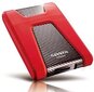 Adata HD650 2.5'' 1TB, USB 3.0, Punane hind ja info | Välised kõvakettad (SSD, HDD) | kaup24.ee