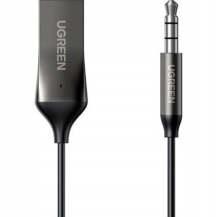 Ugreen Bluetooth 5.3 helivastuvõtja USB-kaabli heliadapter AUX-pesa Space Grey (70601 CM309) цена и информация | USB jagajad, adapterid | kaup24.ee