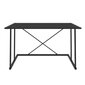 Laud Asir, 114x60x75 cm, must/hall hind ja info | Arvutilauad, kirjutuslauad | kaup24.ee