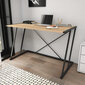 Laud Asir, 114x60x75 cm, must/beež hind ja info | Arvutilauad, kirjutuslauad | kaup24.ee