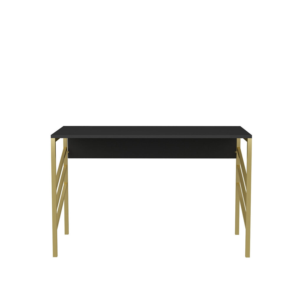 Laud Asir, 120x60x74,8 cm, kuldne/hall hind ja info | Arvutilauad, kirjutuslauad | kaup24.ee