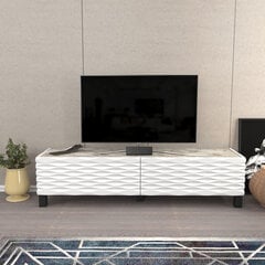 TV alus Asir, 149,2x35x38 cm, valge hind ja info | TV alused | kaup24.ee