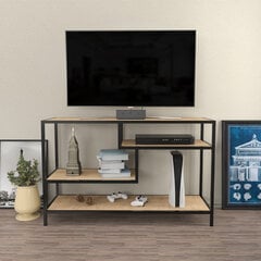 TV alus Asir, 120x39x75 cm, pruun/must hind ja info | TV alused | kaup24.ee
