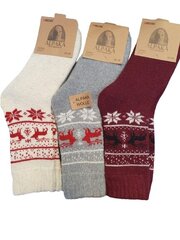 Носки для женщин UK Looken, 3 пары цена и информация | Женские носки из ангорской шерсти | kaup24.ee