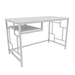 Стол, Асир, 120x60x74,8 см, белый цена и информация | Компьютерные, письменные столы | kaup24.ee
