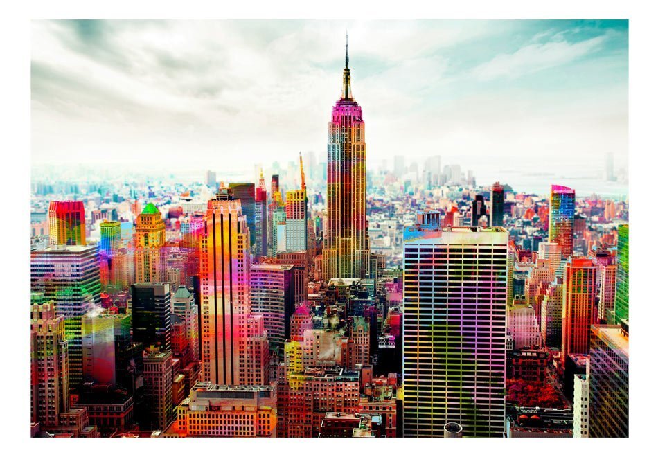 Fototapeet - Colors of New York City hind ja info | Fototapeedid | kaup24.ee