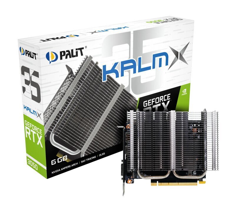 Palit GeForce RTX 3050 KalmX (NE63050018JE-1070H) hind ja info | Videokaardid (GPU) | kaup24.ee