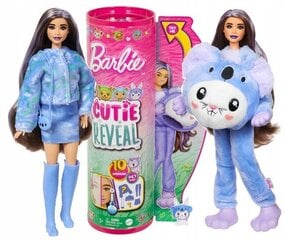 Набор куклы Barbie Cutie Reveal цена и информация | MUST Металлическая бутылочка с Ярким рисунком (без BPA) (500ml) для мальчиков от 3+ лет Серая с Машинкой | kaup24.ee