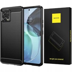 SC Carbon Motorola Moto G72, must hind ja info | Telefoni kaaned, ümbrised | kaup24.ee