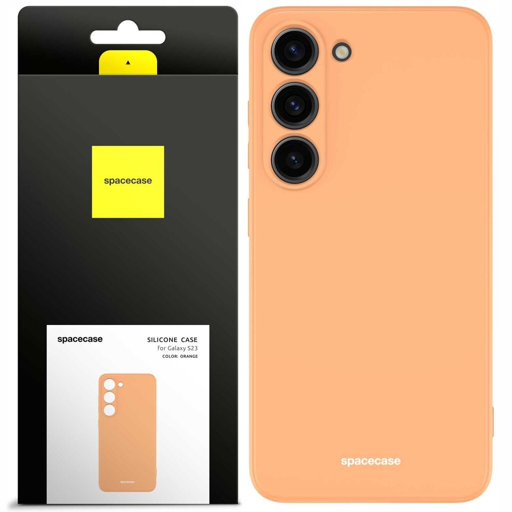 SC Silikoonümbris Samsung Galaxy S23, oranž hind ja info | Telefoni kaaned, ümbrised | kaup24.ee
