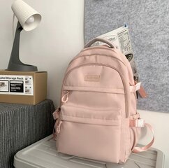 Рюкзак отличного дизайна, с USB-зарядкой, розового цвета цена и информация | Рюкзаки и сумки | kaup24.ee