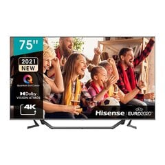 Смарт-ТВ Hisense 75A7GQ 75&quot; 4K Ultra HD QLED WiFi цена и информация | Телевизоры | kaup24.ee