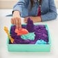 Kinetic Sand plastikust kineetiline liivalinnak lilla liivaga, vormid, ümbris ja tarvikud hind ja info | Kunstitarbed, voolimise tarvikud | kaup24.ee