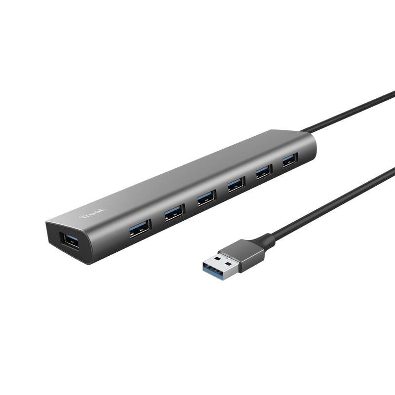 Trust Halyx 7 Port 24967 цена и информация | USB jagajad, adapterid | kaup24.ee