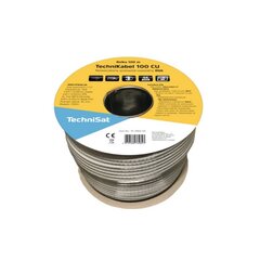 Coaxial RG6, 100 m цена и информация | Кабели и провода | kaup24.ee