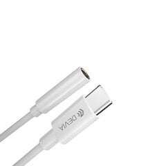 Devia USB-C/3.5mm, 0.1 m hind ja info | USB jagajad, adapterid | kaup24.ee