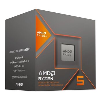 AMD Ryzen 5 8600G 100-100001237BOX цена и информация | Процессоры (CPU) | kaup24.ee