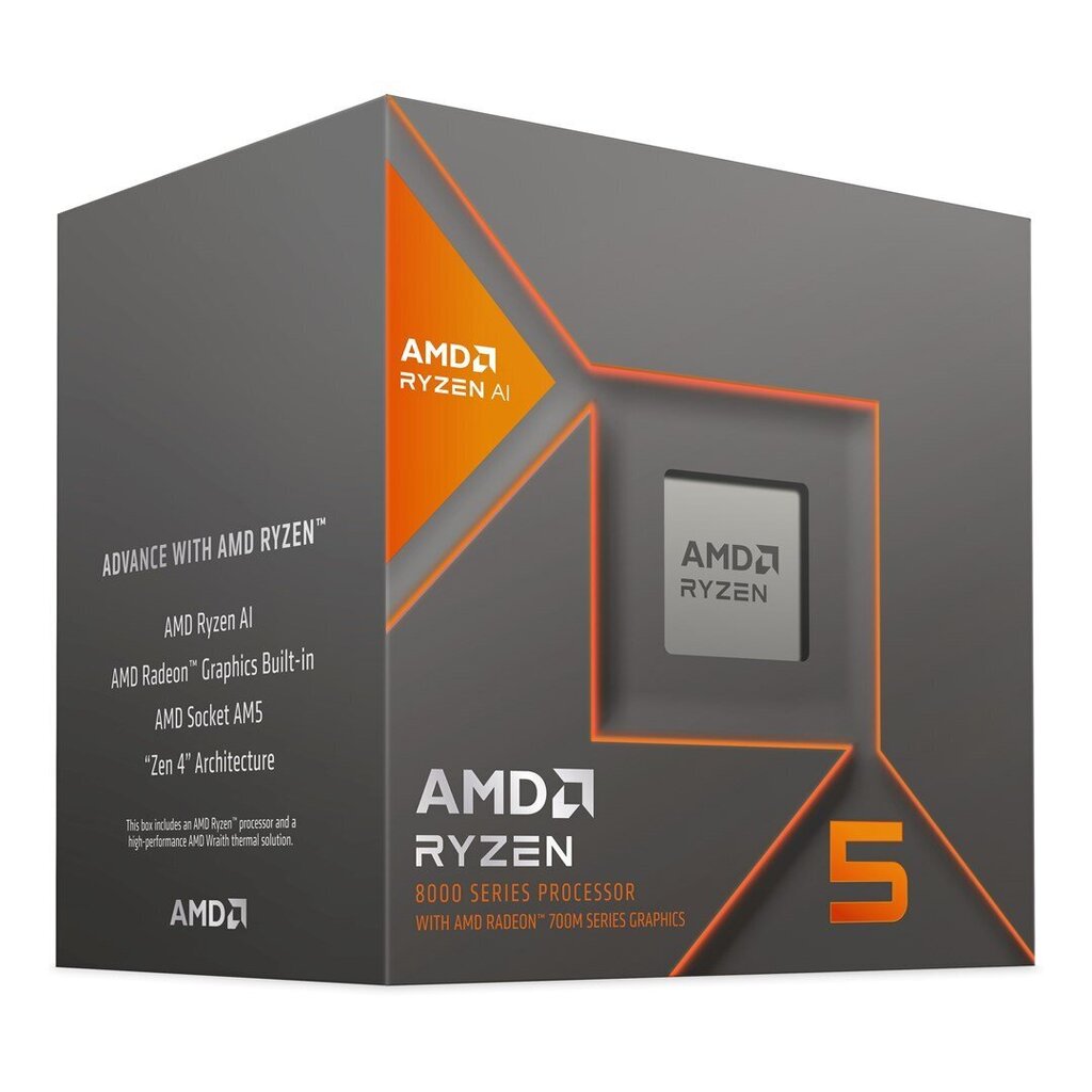 AMD Ryzen 5 8600G 100-100001237BOX hind ja info | Protsessorid (CPU) | kaup24.ee