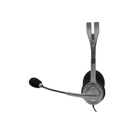 Logitech Stereo Headset H110 981-000271 hind ja info | Kõrvaklapid | kaup24.ee