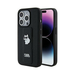 KARL LAGERFELD Choupette Pin для iPhone 14 Pro Max (6,7″) - Черный цена и информация | Чехлы для телефонов | kaup24.ee