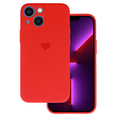 Силиконовый чехол Vennus Heart для Iphone 14 Plus дизайн 1 красный цена и информация | Чехлы для телефонов | kaup24.ee