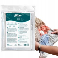 Вакуумный мешок Sillar для одежды 70x100 - 1 шт. цена и информация | Вешалки и мешки для одежды | kaup24.ee