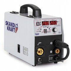 Сварочный полуавтомат Skandi Kraft 40-200 A 230 В, MIG/MAG, MMA, TIG цена и информация | Сварочные аппараты, паяльники | kaup24.ee