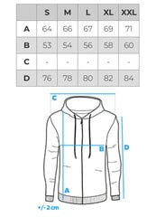 Dressipluus meestele Ombre OM-SSPS-0153 цена и информация | Мужские толстовки | kaup24.ee