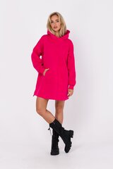 M753 Платье с декоративными обтянутыми пуговицами - розовое цена и информация | Платье | kaup24.ee