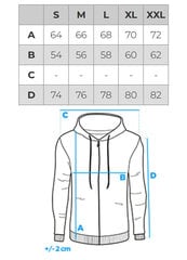 Мужская толстовка Ombre OM-SSPS-0155 цена и информация | Мужские свитера | kaup24.ee