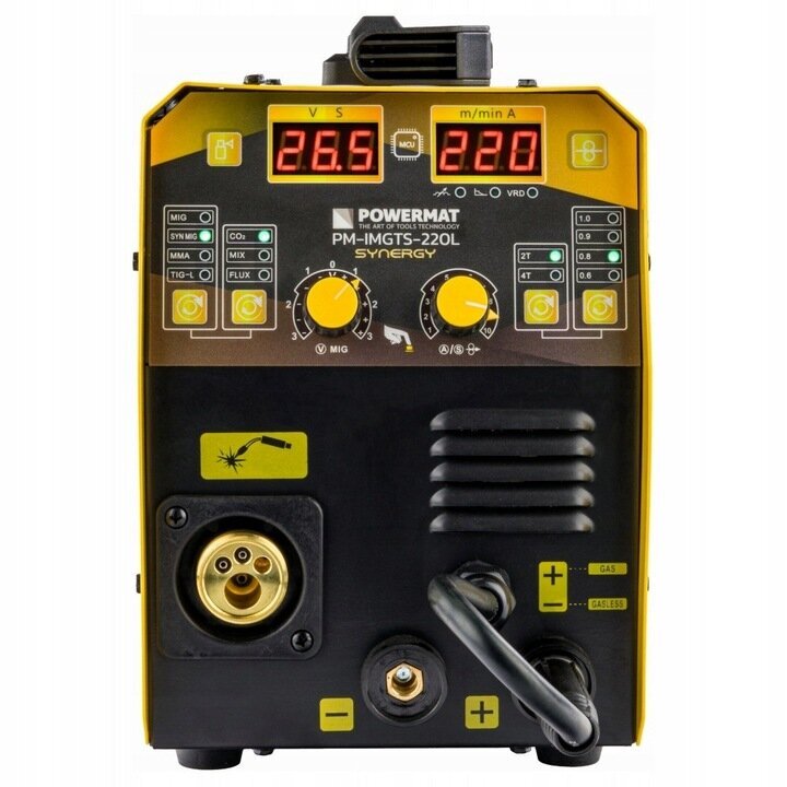 Inverter-keevitaja Powerrmat 220A PM-IMGTS-220L hind ja info | Keevitusseadmed | kaup24.ee