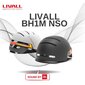 Kiiver Smart Livall BH51M UFO heli JBL Bluetooth LED, M, hall hind ja info | Kiivrid | kaup24.ee